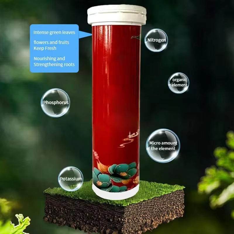 22Pcs Gardening Universal Slow-Release Tablet Organic Fertilizer Plant Flowers Nitrogen Phosphorus Potassium Slow Release Agent